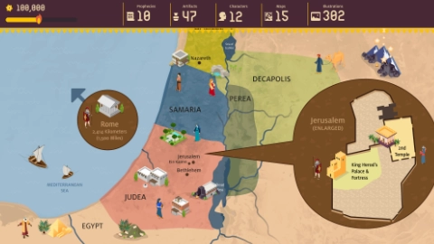 Adonai Dwelling™ Game Map