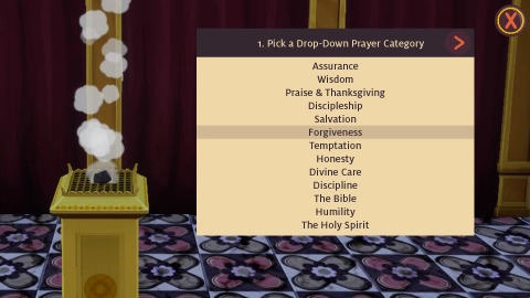 Adonai Dwelling™ Prayer Mini Game